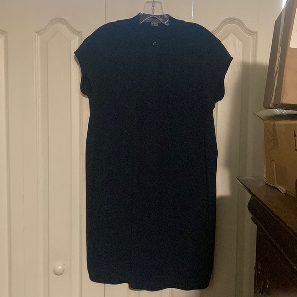 Button Front Vince Dress - Picture 2 of 6